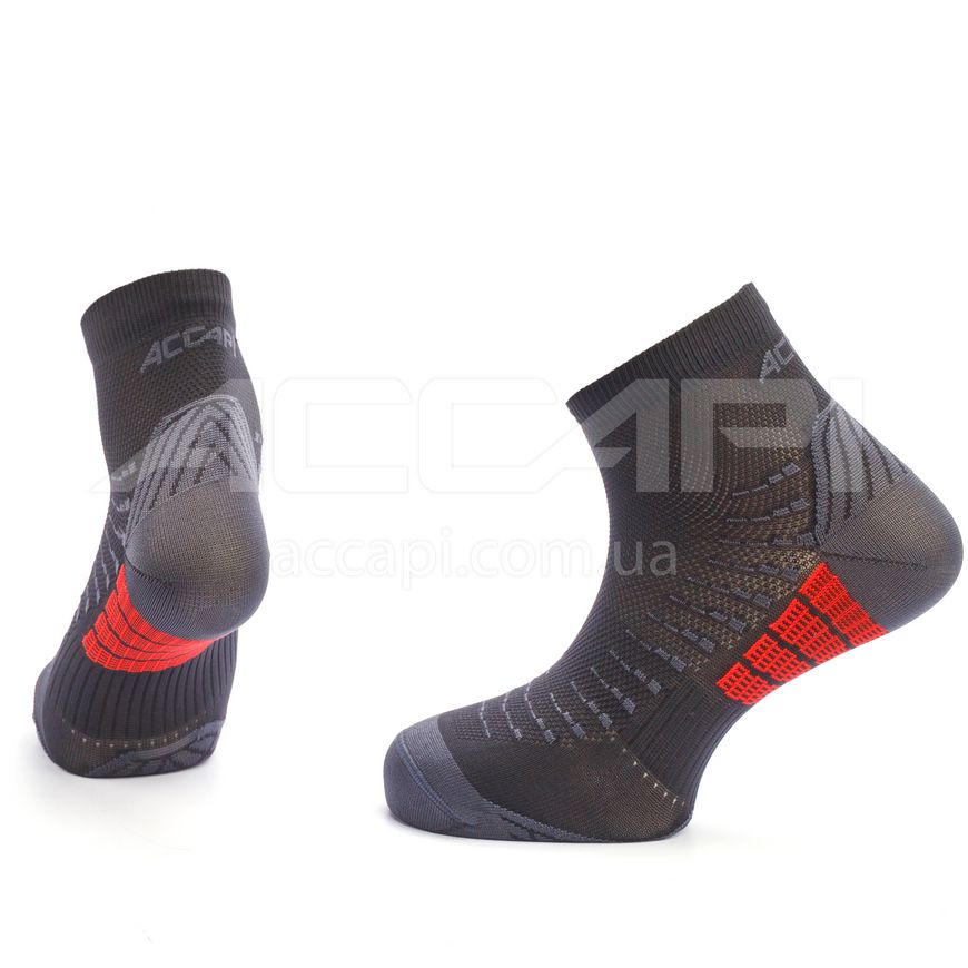 Термошкарпетки Accapi Running UltraLight, Black/Red, 42-44 (ACC H1308.061-III)