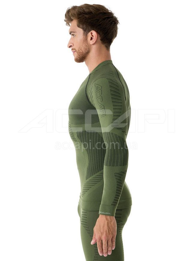 Термофутболка с длинным рукавом мужская Accapi Xperience, Military Black, XL/XXL (ACC XА801.1799-X2X)