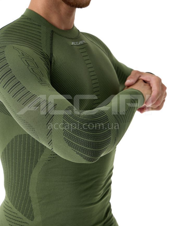 Термофутболка с длинным рукавом мужская Accapi Xperience, Military Black, XL/XXL (ACC XА801.1799-X2X)