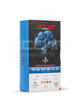 Термофутболка мужская Accapi Nembus, Black, XL/XXL (ACC CA100.999-X2X)