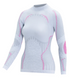 Термофутболка с длинным рукавом женская Accapi Ergoracing 2025, Silver/Fuchsia, M/L (ACC AА981.0326-ML)