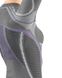 Термофутболка с длинным рукавом женская Accapi Ergoracing, Anthracite/Purple р. XS/S (ACC A760.966-XSS)