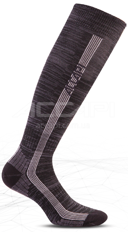 Термошкарпетки Accapi Ski Ergocycle, Black/Anthracite, 39-41 (ACC H0954.9966-II)