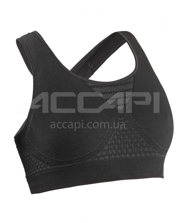 Топ, бра Accapi SkinTech Slip, Black/Anthracite, р. XS/S (ACC A495.966-XSS)