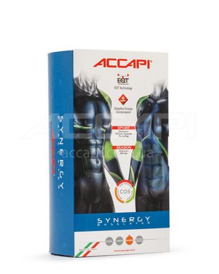 Термофутболка мужская Accapi Synergy, Black/Red, р.XS/S (ACC EA401.908-XSS)