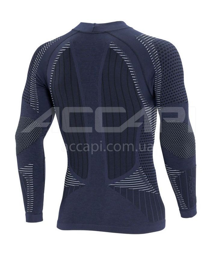 Термофутболка с длинным рукавом мужская Accapi Ergoracing 2025, Black/Anthracite, M/L (ACC AА971.9966-ML)