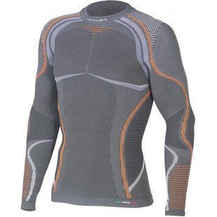 Термофутболка мужская Accapi Ergoracing, Anthracite/Orange, р.XS/S (ACC А750.967-XSS)