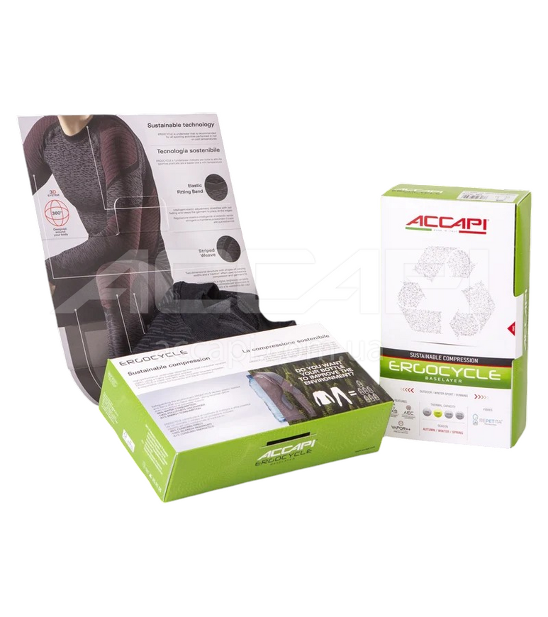 Термофутболка с длинным рукавом мужская Accapi Ergocycle, Navy, M/L (ACC RA201.4142-ML)