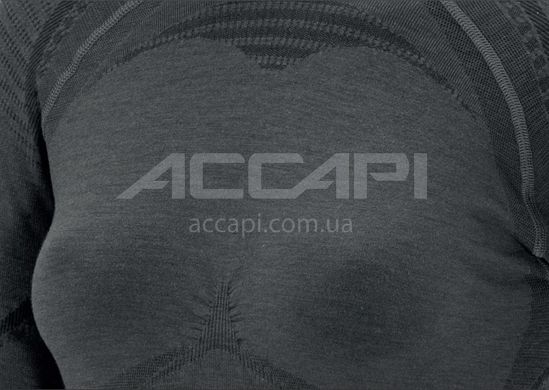 Жіноча термофутболка з довгим рукавом Accapi Ergowool, XL/XXL, Iron/Black (ACC WА711.6799-X2X)