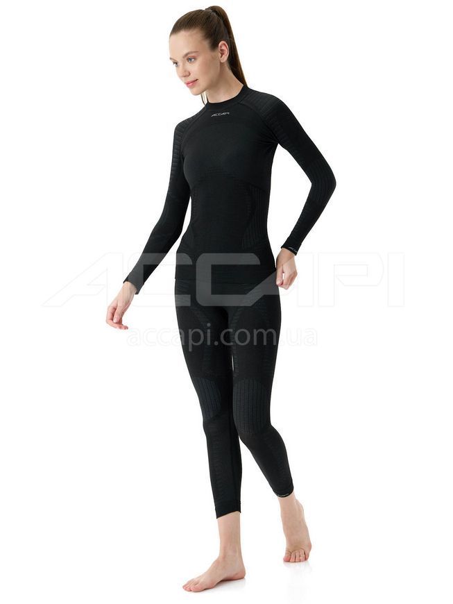 Термофутболка с длинным рукавом женская Accapi XPerience, Black/Anthracite, XL/XXL (ACC XА811.9966-X2X)