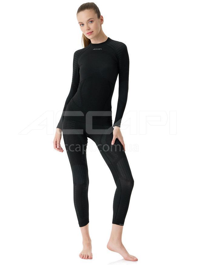 Термофутболка с длинным рукавом женская Accapi XPerience, Black/Anthracite, XL/XXL (ACC XА811.9966-X2X)